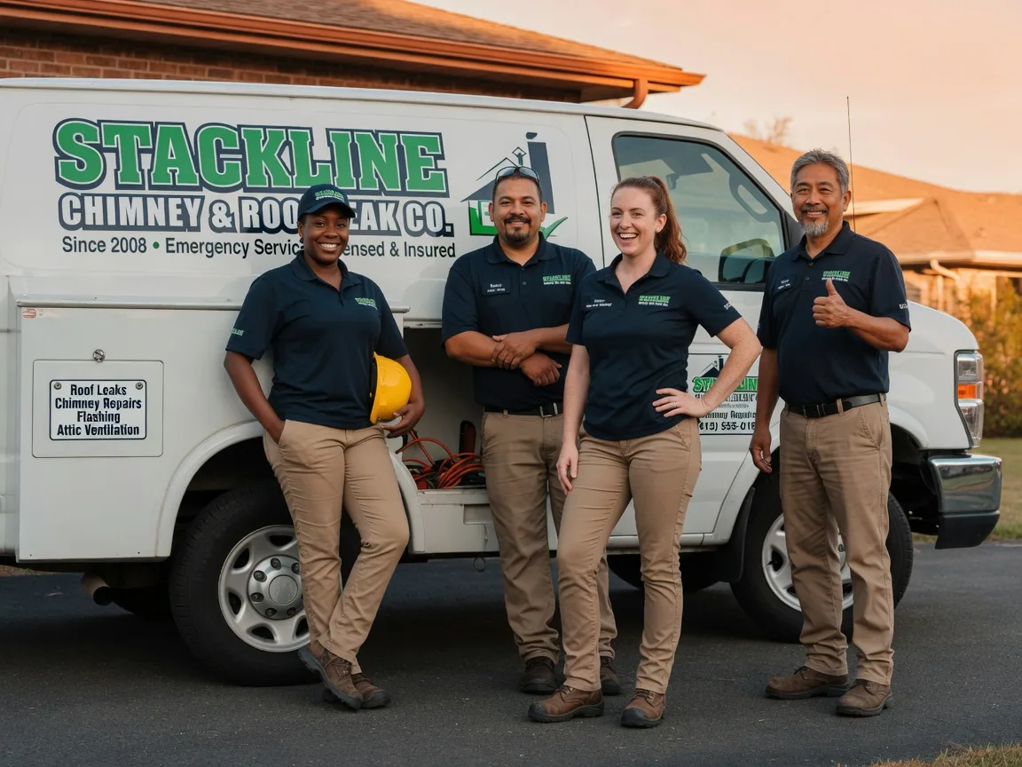 Chimney flashing repair company in Hendley, NE